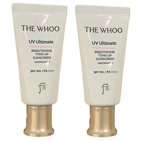 Whoo — Combo 2 Tuýp Kem Chống Nắng Nâng Tone Whoo UV Ultimate Brighteni