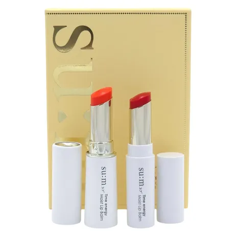 Su:m37 — Set Son Dưỡng Sum:37 Time Energy Moist Lip Balm 2 Món