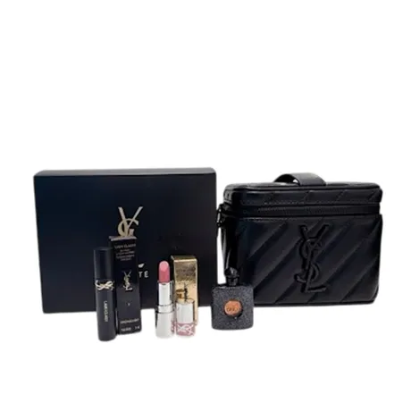 YSL — Set Trang Điểm + Nước hoa  Yves Saint Laurent  YSL 4 Món