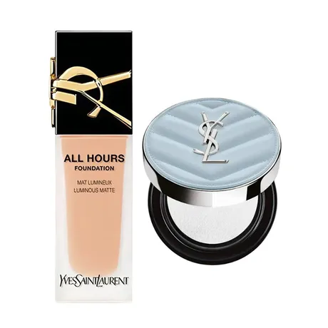 YSL — Set Trang Điểm YSL Yves Saint Laurent All Hours Set 2 Món (Tone 