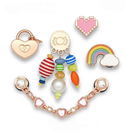 Crocs — Set Hạt Vòng Charm Crocs Jibbitz Charm Shine Like A Diamond Phối
