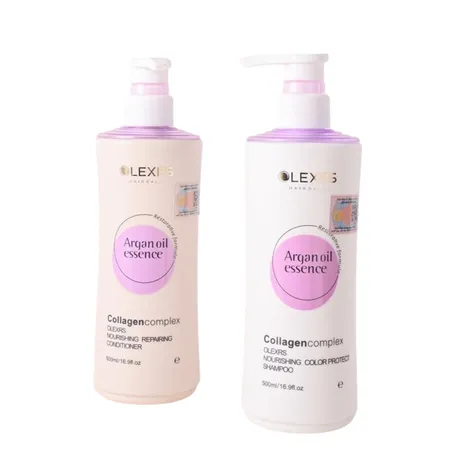 Olexrs — Set Dầu Gội + Dầu Xả Phục Hồi Và Giữ Màu Tóc Nhuộm Olexrs Argan 