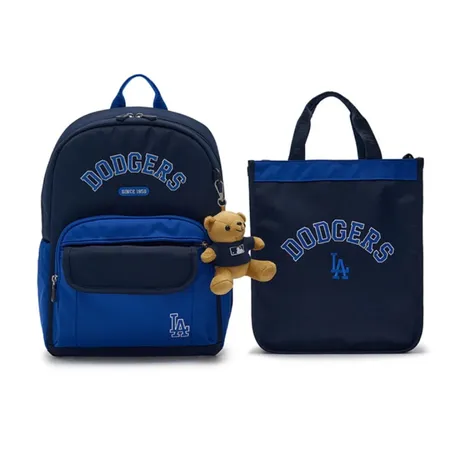 MLB Korea — Set Balo + Túi Xách Trẻ Em MLB Lower Grade Varsity 2-in-1 LA 7AB