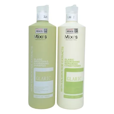 Mixrs — Set Dầu Gội Và Xả Phục Hồi Chuyên Sâu Mixrs Glaric Màu Xanh Lá (