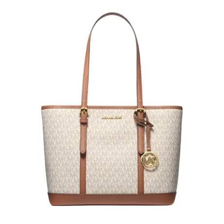 Michael Kors — Túi Tote Nữ Michael Kors MK Jet Set Travel Small Logo Top-Zip To