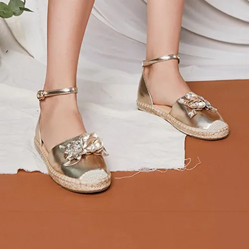 Sandal Nữ Pazzion 1582-25 - GOLD - 36 Màu Vàng - Giày - Vua Hàng Hiệu