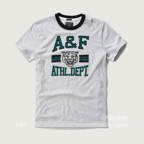 Áo Thun Abercrombie & Fitch Muscle Fit Light Grey