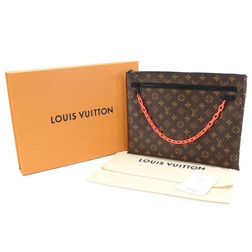 Túi Nam Louis Vuitton LV Pochette A4 Clutch-1