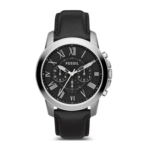 Đồng Hồ Nam Fossil FS4812 Màu Đen Bạc - Đồng hồ - Vua Hàng Hiệu