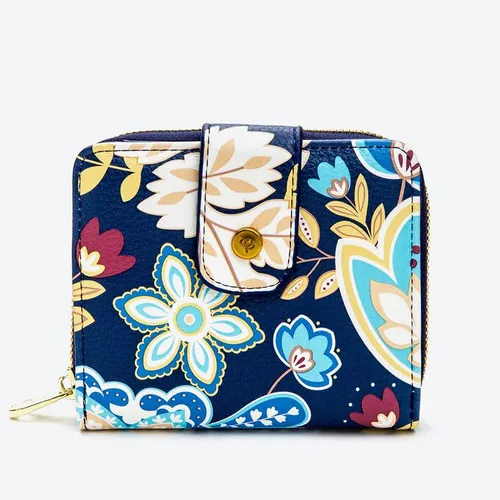 Ví Venuco Bấm Cúc - Xanh Navy - 000W41