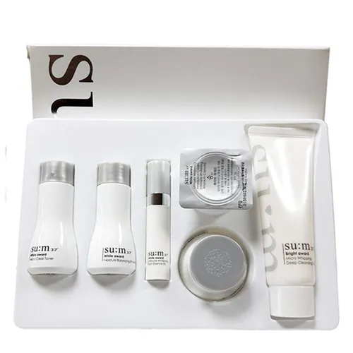 Bộ Sản Phẩm Dưỡng Trắng Su:m37 White Award 5pcs SUM37