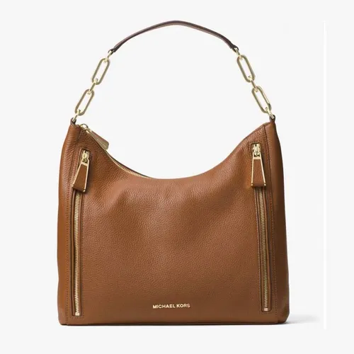 Túi Xách Michael Kors MK Matilda Large Leather Shoulder Bag Màu Nâu