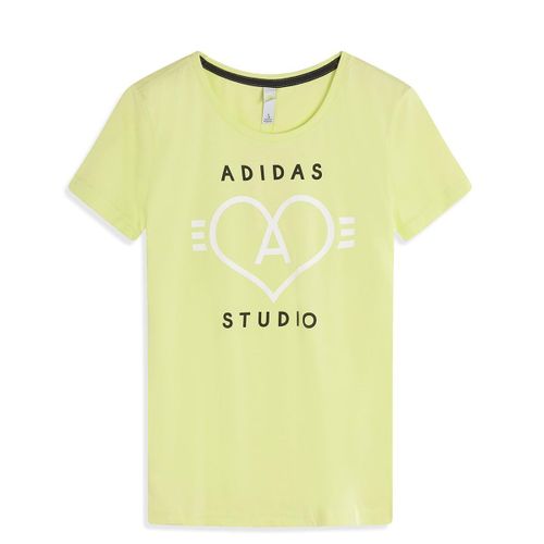Áo Adidas Neo Guaranty Heart & Frozen Yellow AB3748