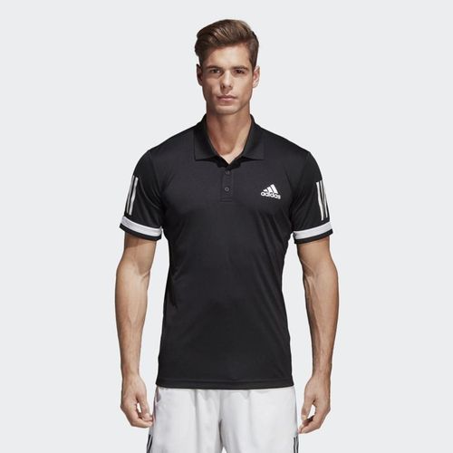 Áo Adidas Men Tennis 3-Stripes Club Polo Shirt Black CD7469 Size L