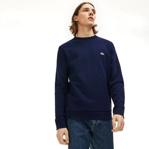 Áo Lacoste Men's Crew Neck Fleece Sweatshirt Navy - Thời trang - Vua Hàng Hiệu