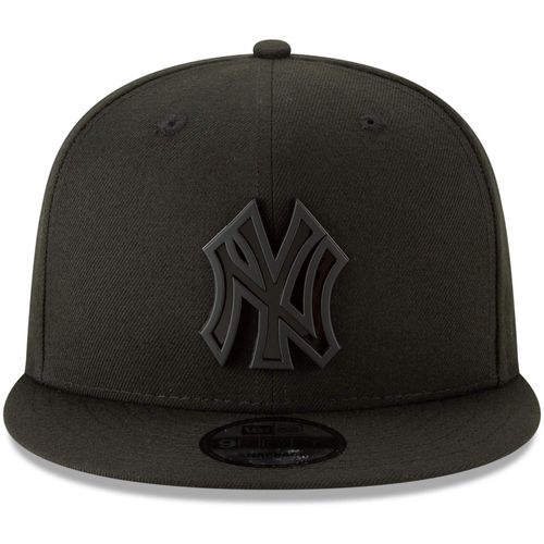 Mũ Men's New York Yankees New Era Black Metal Stack 9FIFTY Adjustable Hat-3
