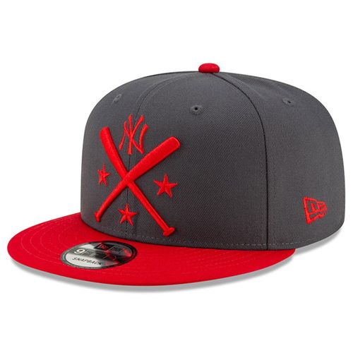 Mũ Men's New York Yankees New Era Graphite/Red 2019 MLB All-Star Workout 9FIFTY Snapback Adjustable Hat
