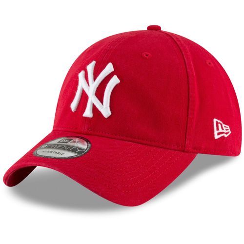 Mũ MLB Men's New York Yankees New Era Red Core Classic Secondary 9TWENTY Adjustable Hat