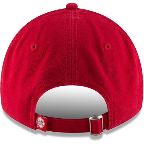 Mũ MLB Men's New York Yankees New Era Red Core Classic Secondary 9TWENTY Adjustable Hat-3