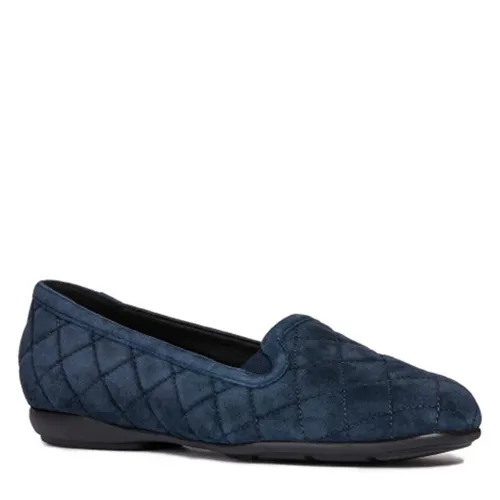 Giày Búp Bê Geox D ANNYTAH C GOAT SUEDE DK Màu Xanh Navy Size 37