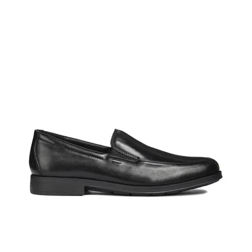 Giày Lười Nam Geox U HILSTONE W.NP ABX E SM.LEA Màu Đen - Size 44