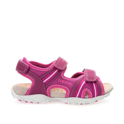 Sandals Bé Gái Geox J S.ROXANNE A DBK+LYCRA Màu Hồng Size 29