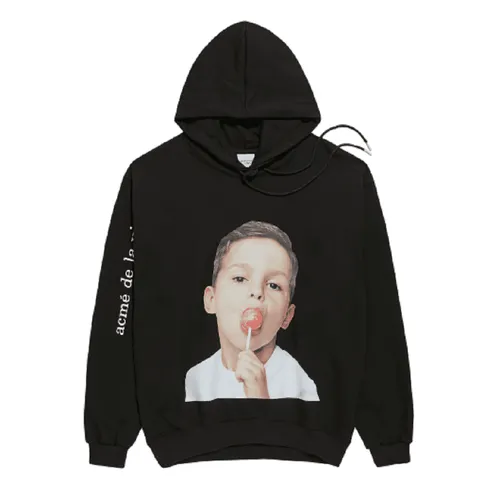 Áo Hoodie Acmé De La Vie ADLV Baby Face Candy Màu Đen - Thời trang - Vua Hàng Hiệu