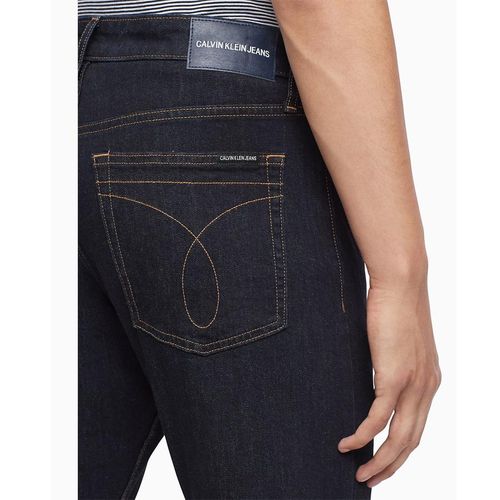 Quần Bò Calvin Klein Slim Fit Austin Blue Rinse Jeans Màu Xanh Tối Size 33-3