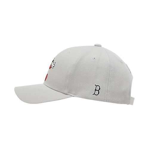 Mũ MLB X Disney Adjustable Cap Boston Red Sox Màu Trắng Xám-6