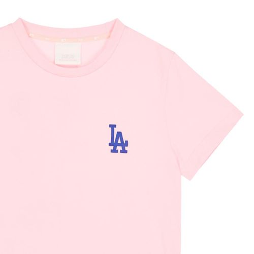Áo Phông MLB X Disney Short Sleeve T-shirt LA Dodgers Màu Hồng-2