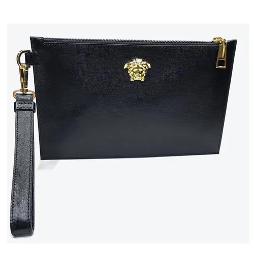 Túi Clutch Versace SS19 Màu Đen Cao Cấp - Túi xách - Vua Hàng Hiệu