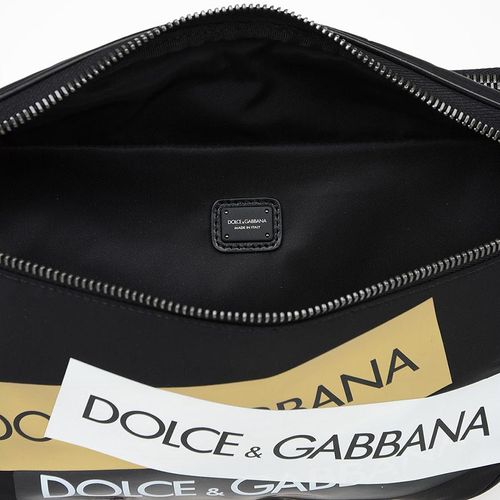 Túi Đeo Hông Nam Dolce & Gabbana D&G Fabric Beltbag Màu Đen Cho Nam-4