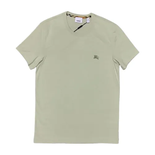 Áo Phông Burberry London England Cotton T-shirt Ss19 Màu Xanh Lục