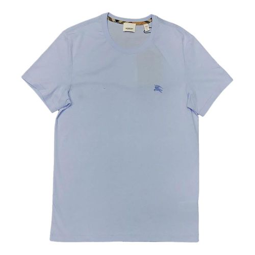 Áo Phông Burberry London England Cotton T-shirt Ss19 Màu Xanh Bạc