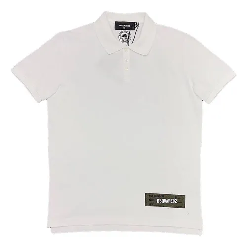 Áo Polo DSquared2 Màu Trắng Mẫu Mới - Thời trang - Vua Hàng Hiệu