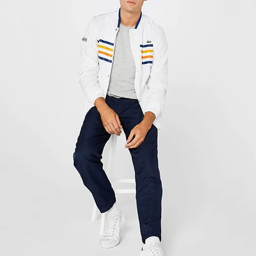 Bộ Quần Áo Gió Lacoste WH 3140 00 HZJ Herren Jogginganzug White Size US M
