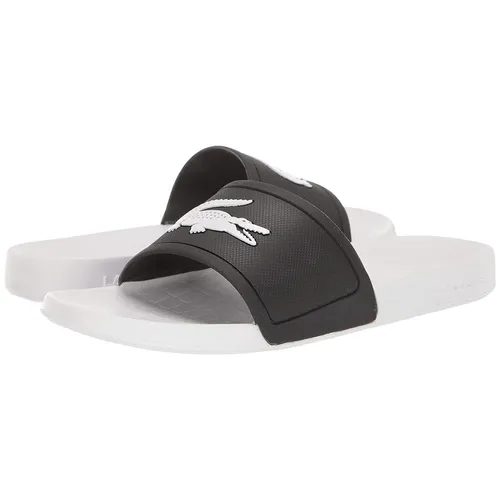 Dép Lacoste Fraisier 319 (Trắng-Đen) Size 39.5