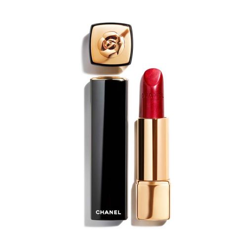Son Chanel Rouge Allure Camelia Limited-Edition 2020 Màu 607 Camelia Rouge Metal