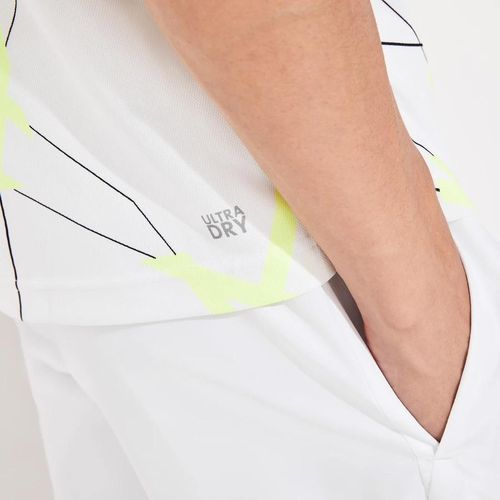 Áo  Lacoste Men's Sport Graphic Print Breathable Piqué Tennis Polo Shirt Size S-3