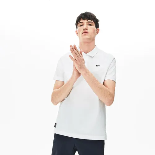 Áo Lacoste Men's Sport Silicone Badge Cotton Jersey Polo Size M