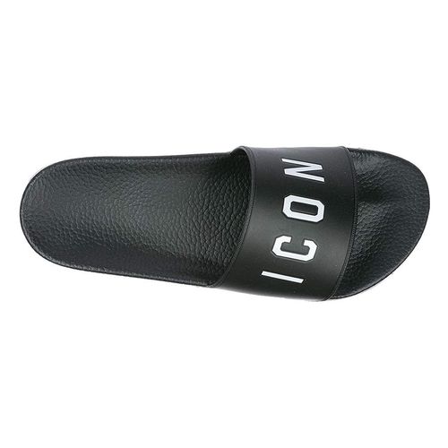 Dép Dsquared2 Icon Black Sandals Màu Đen-3