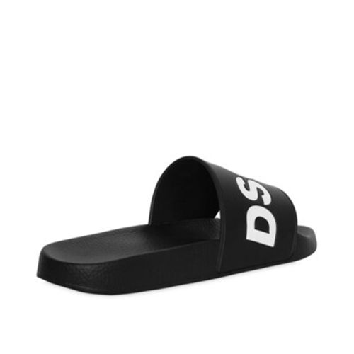 Dép Dsquared2 Logo Rubber Slide Sandals FFM0101 17200001-M063 Màu Đen Size 39-6