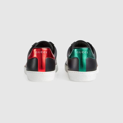 Giày Sneaker Gucci Ace Kingsnake Print Màu Đen-3