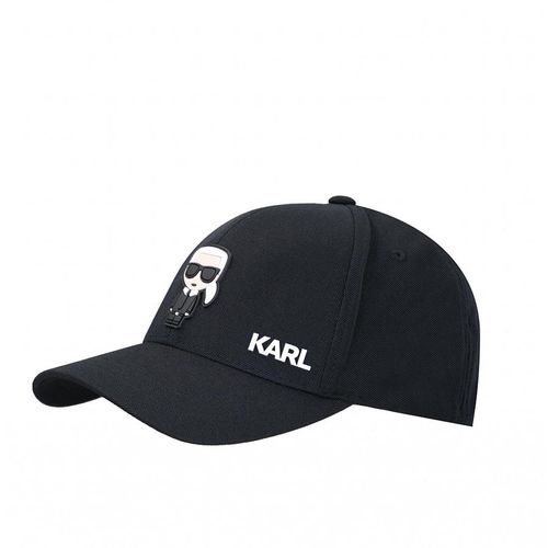 Mũ Karl Lagerfeld Baseball Cap-Black Màu Đen