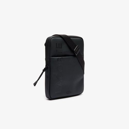 Túi Đeo Chéo Lacoste S Flat Crossover Bag Shoulder Bag Màu Đen-1