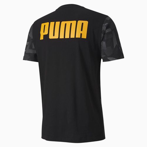 Áo Thun Puma Summer Print Men's Aop Tee Màu Xám Đen-2