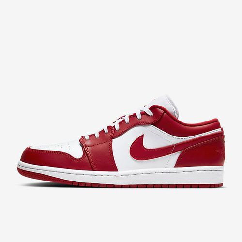 Giày Nike Jordan 1 Low Gym Red White 553558-611 Màu Trắng Đỏ Size 42-5
