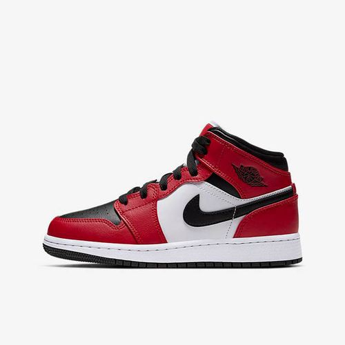 Giày Nike Jordan 1 Mid Chicago Black Toe 554724-069/554725-069 Màu Đỏ Size 42.5-1