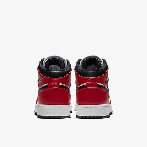 Giày Nike Jordan 1 Mid Chicago Black Toe 554724-069/554725-069 Màu Đỏ Size 42.5-2