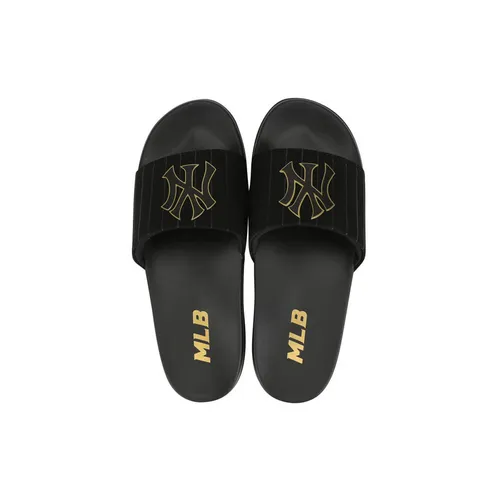 Dép MLB New Mound New York Yankees Black/Gold Size 41 - Dép - Vua Hàng Hiệu